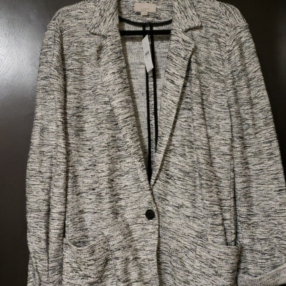 NWT LOFT Soft Knit Blazer